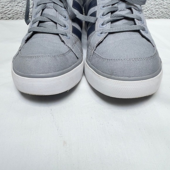 Adidas BBNEO Skool Lo'Tech Gray 12 Canvas Sneakers Men's Low Top Casual Shoes - Picture 7 of 9